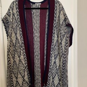 Short sleeve cardigan
